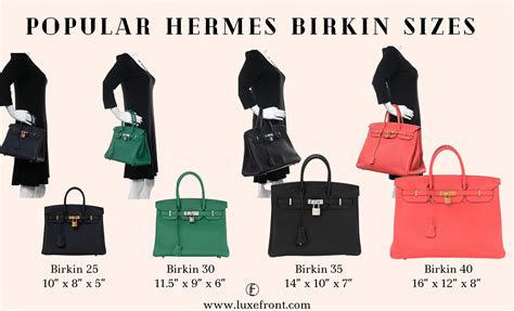 large birkin|hermes bag size chart.